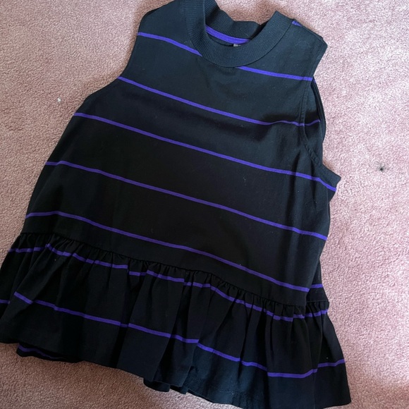 Anthropologie striped sleeveless top - Picture 1 of 6